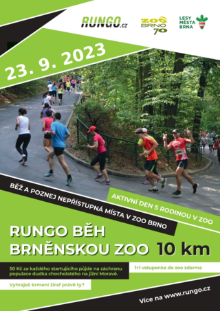 Běh brněnskou zoo